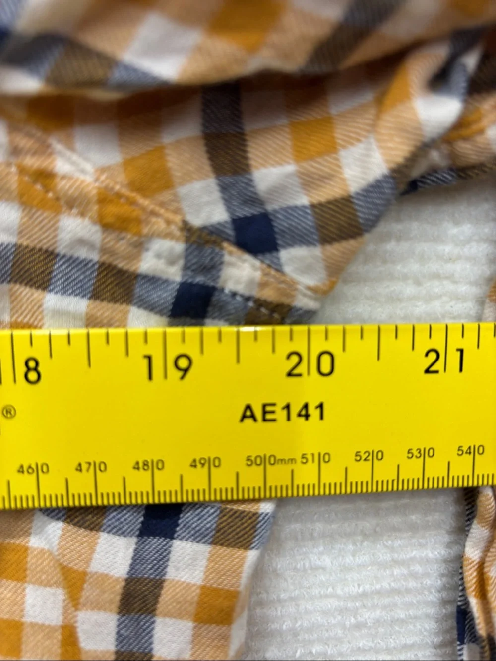 J Crew | 4 Plaid Button-Up Shirt in Mustard and Navy